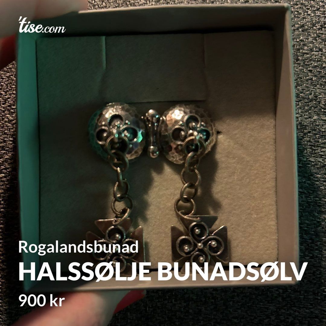 Halssølje bunadsølv