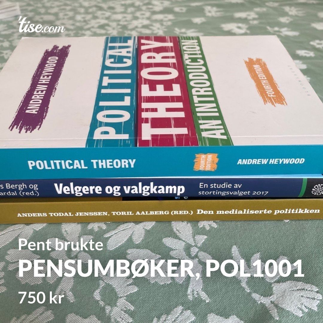Pensumbøker POL1001