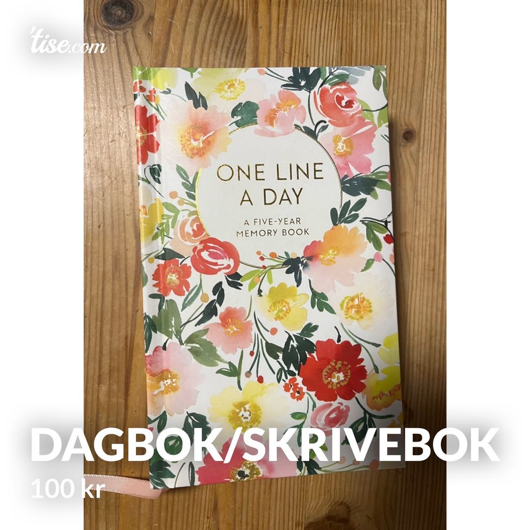 Dagbok/skrivebok