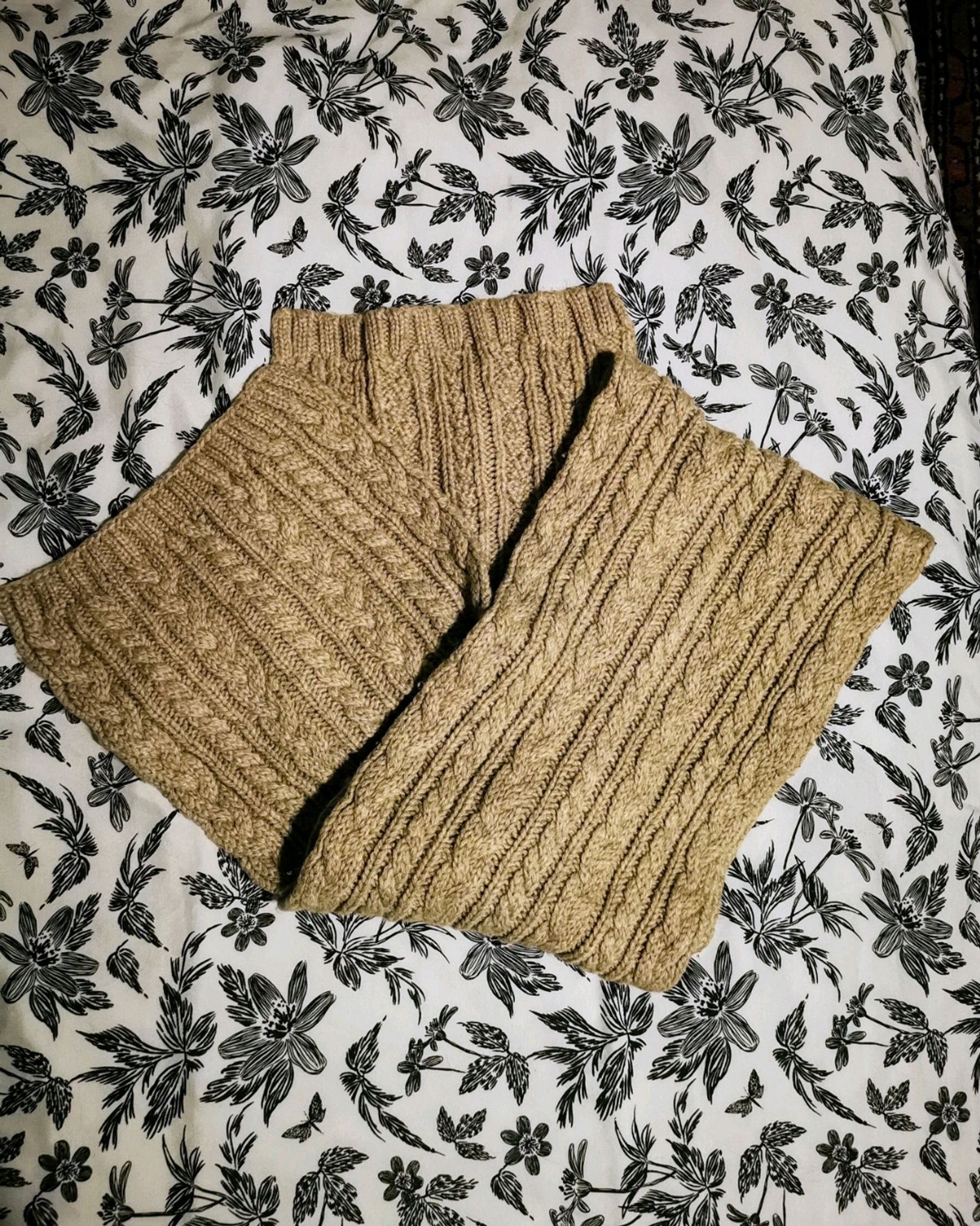 Knitted Wool Scarf