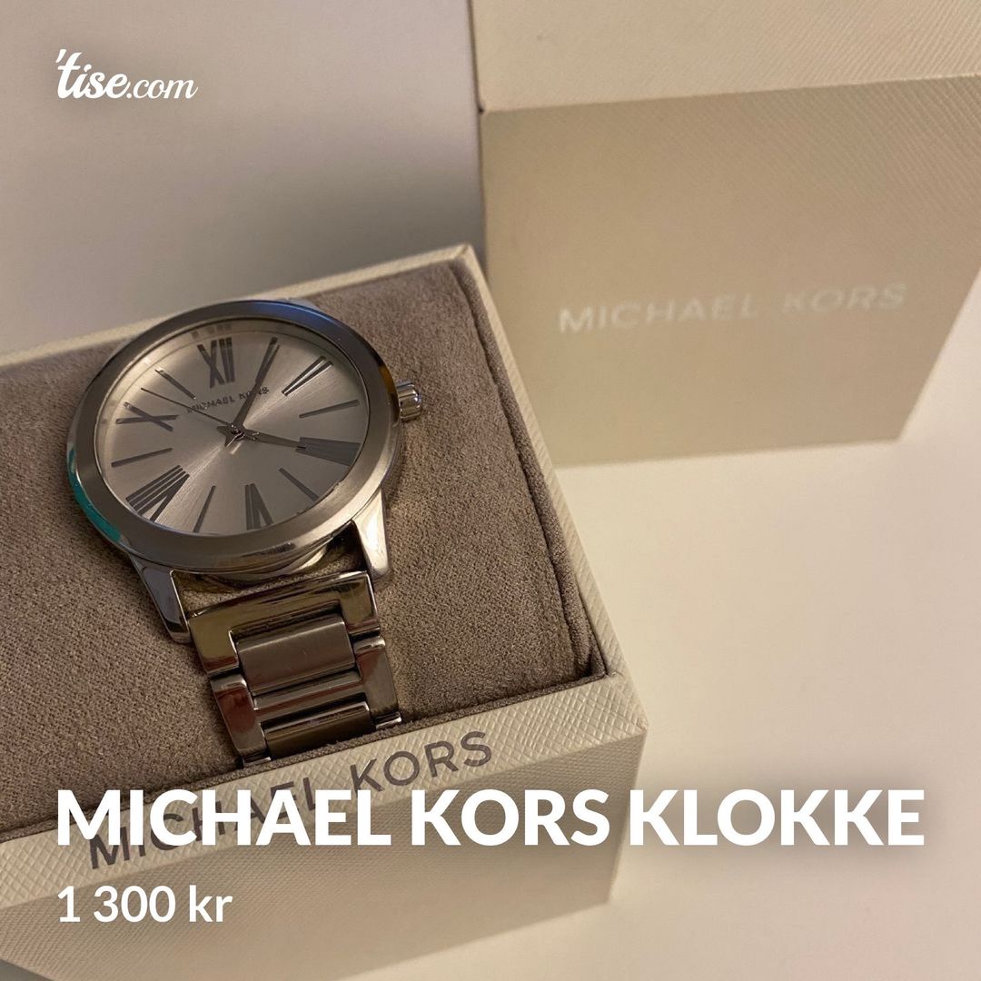 Michael kors klokke