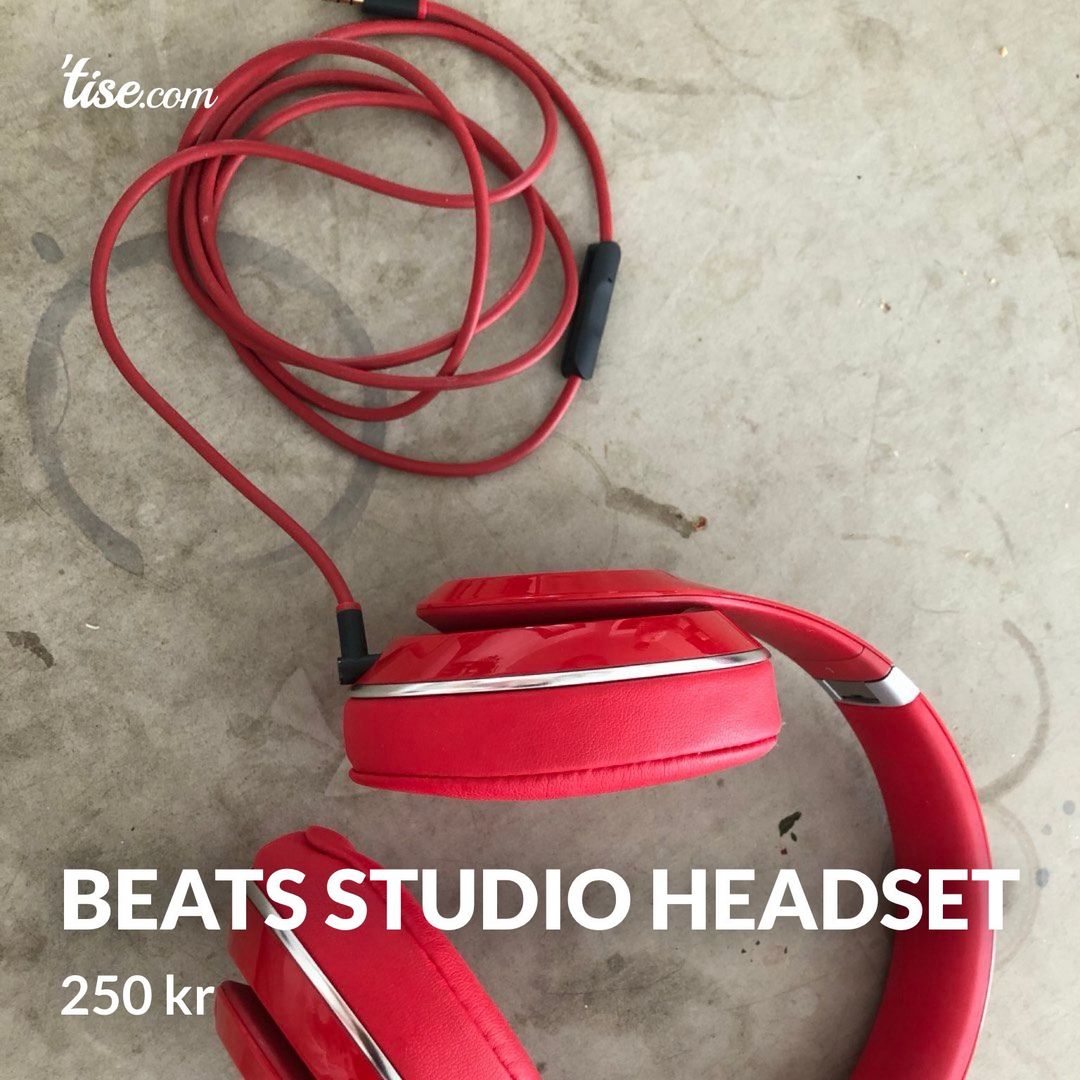 Beats studio headset