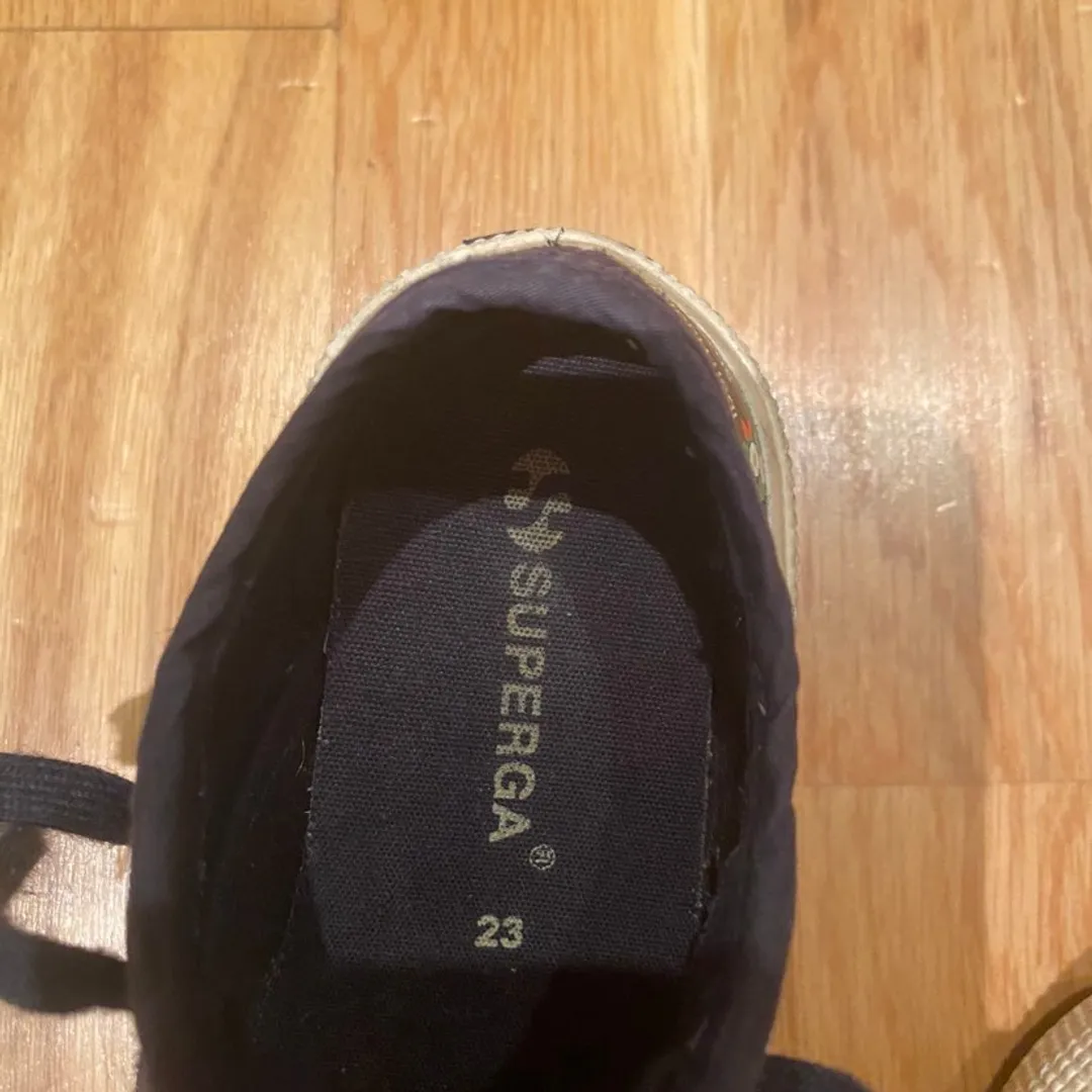 Superga mørk blå 23