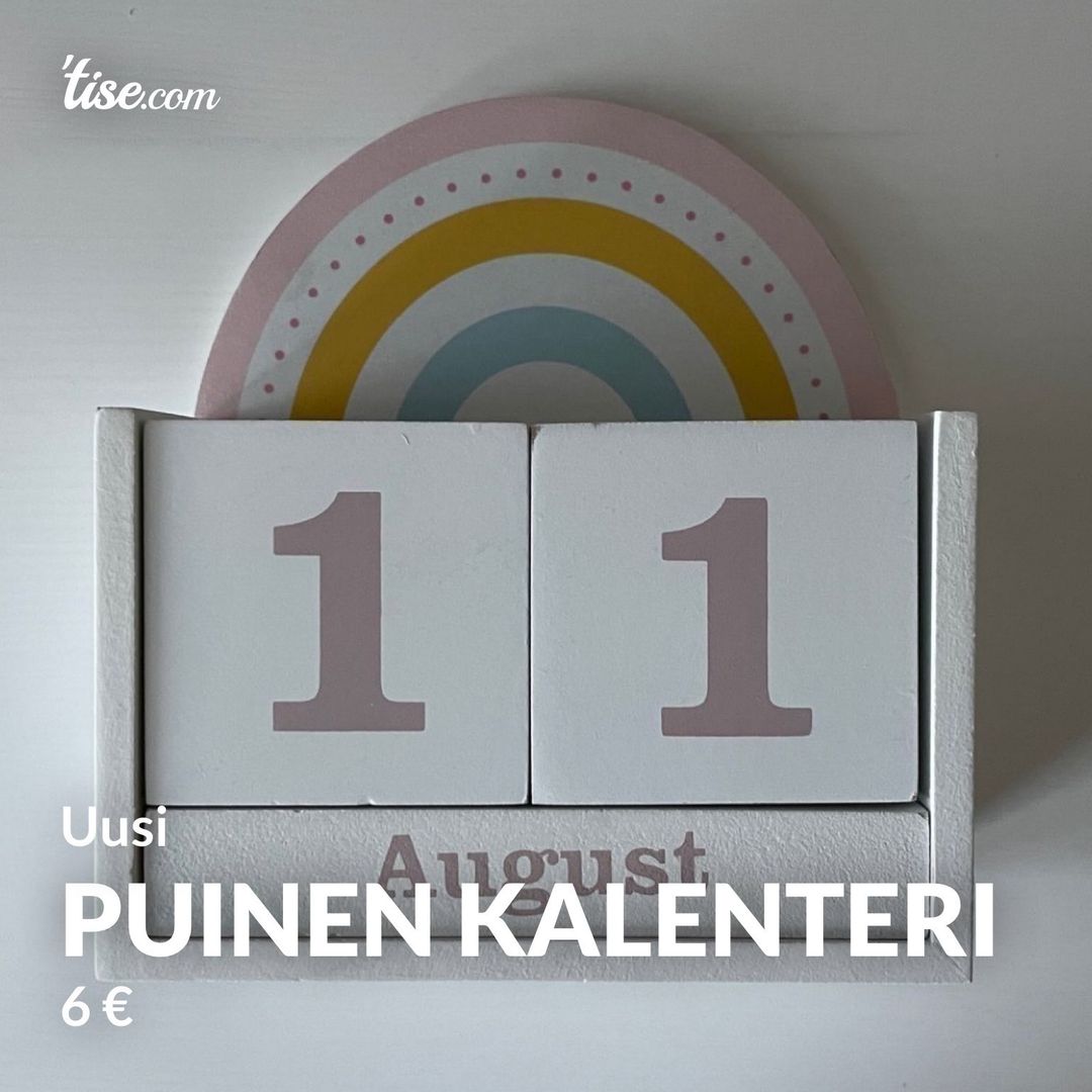 Puinen kalenteri