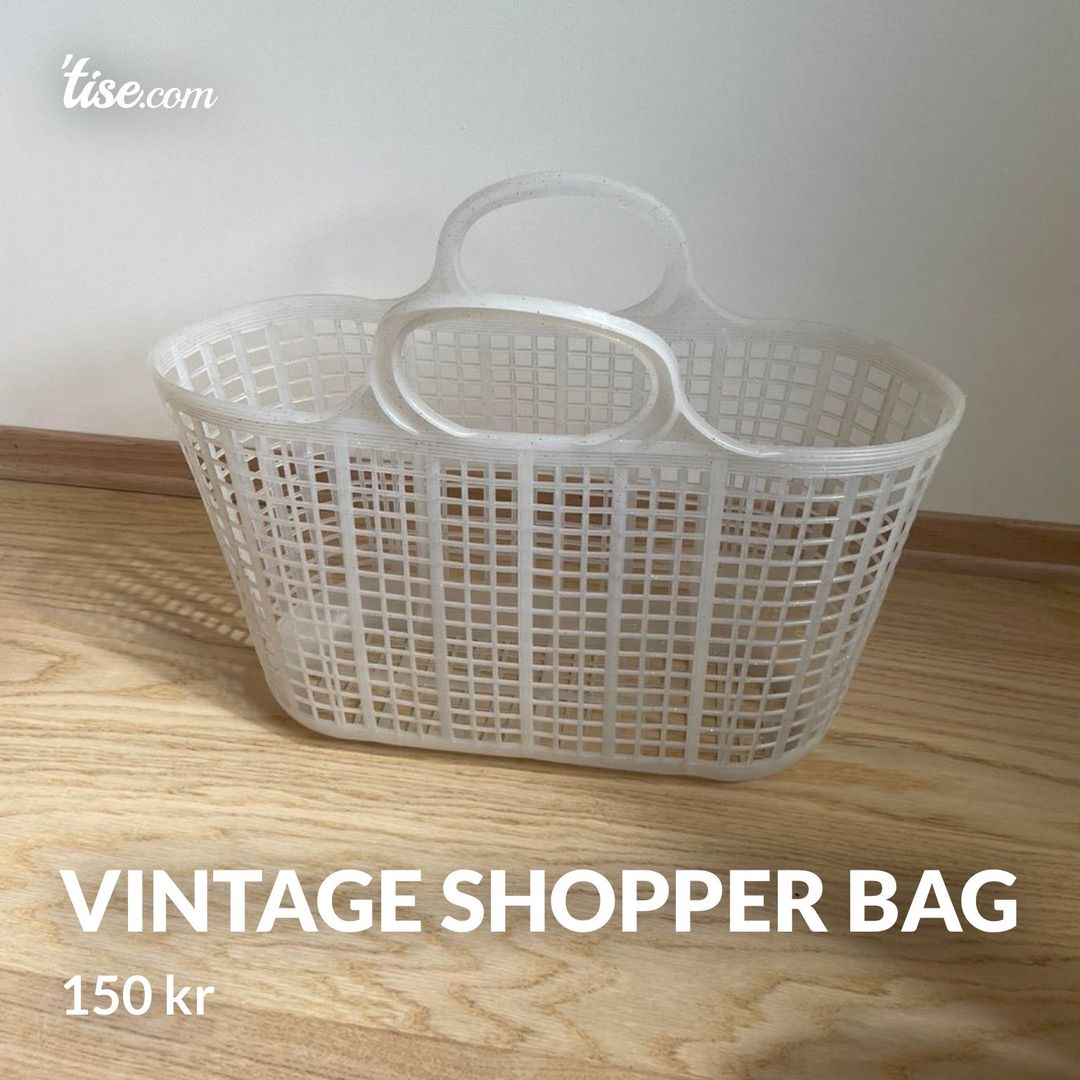 Vintage shopper bag