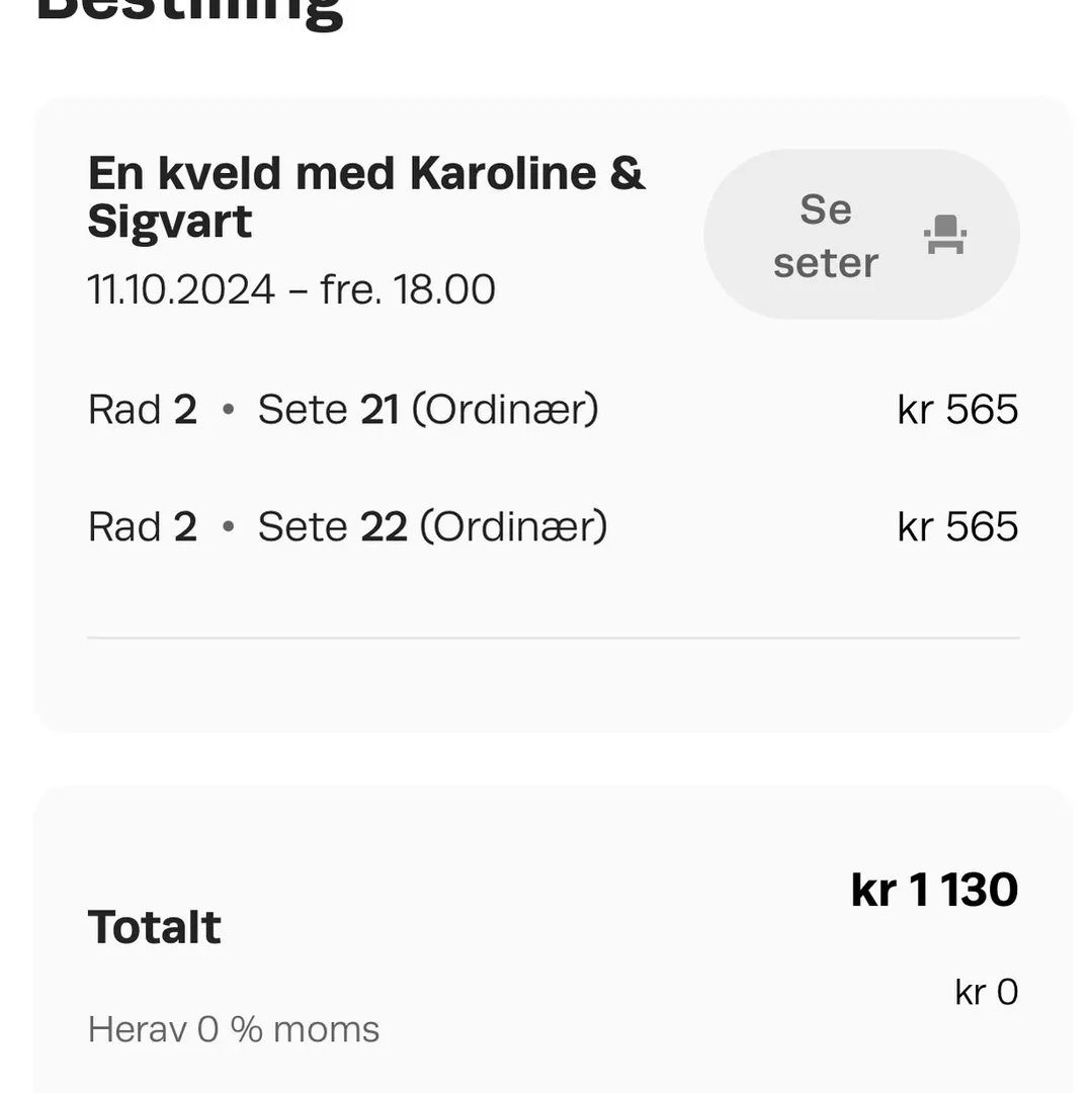 Karoline og Sigvart