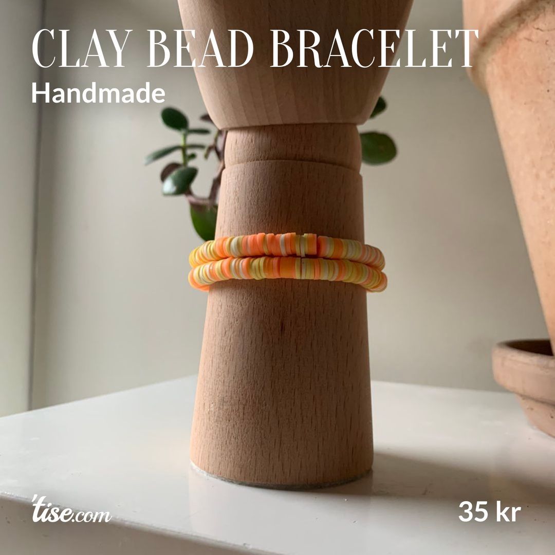 Clay Bead Bracelet