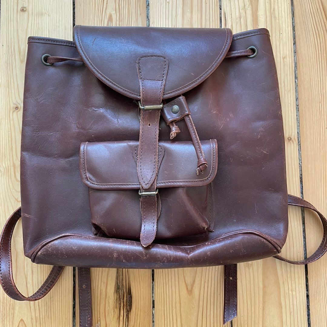 Leather Backpack