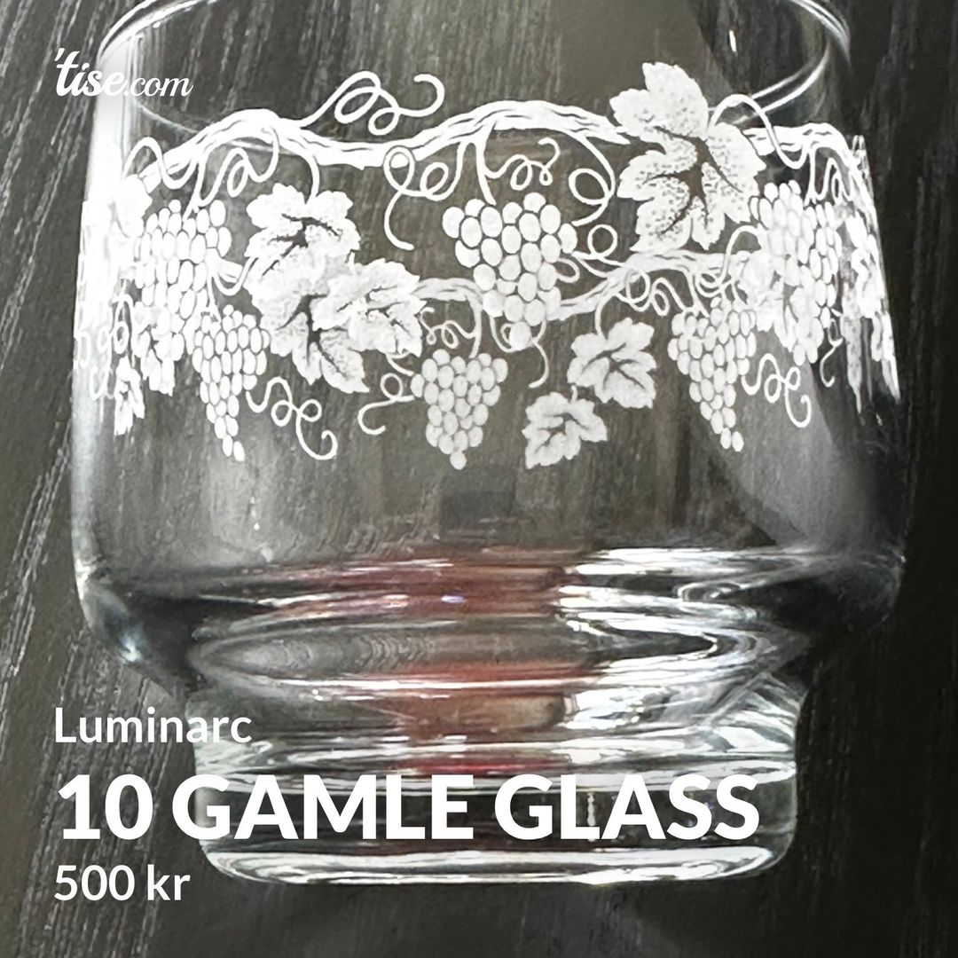 10 gamle glass