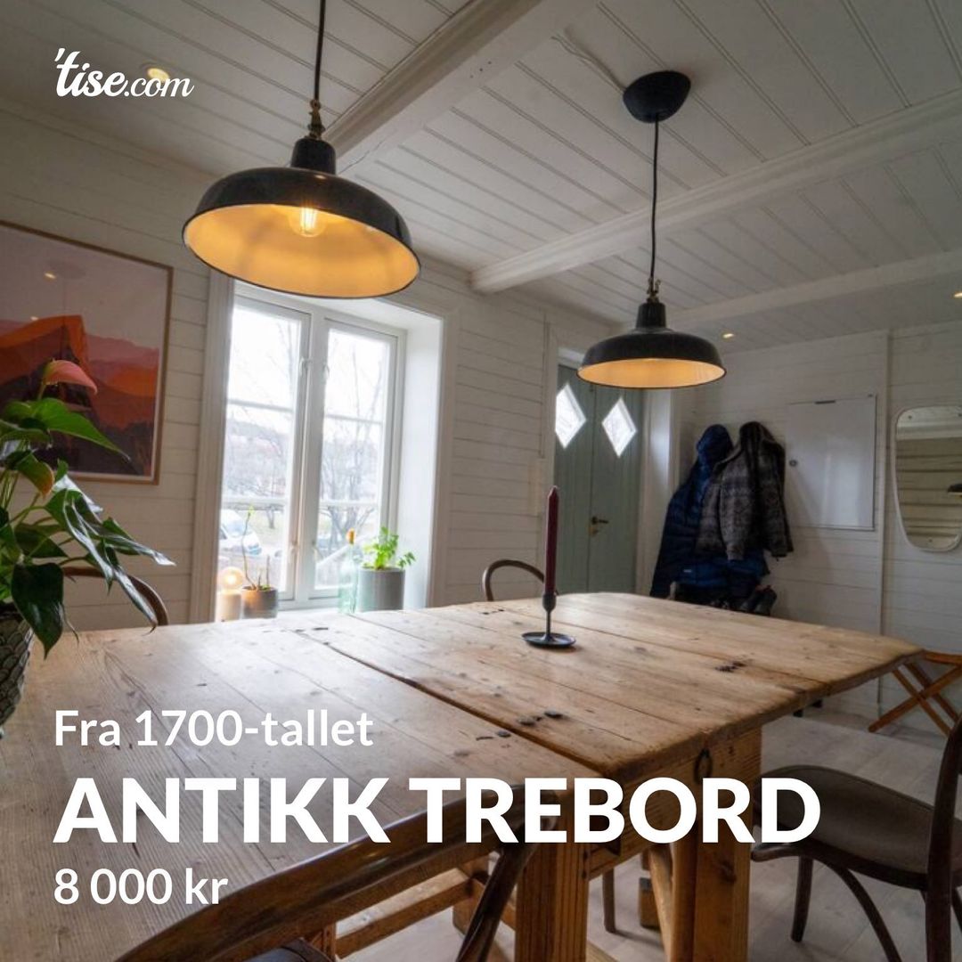 Antikk trebord