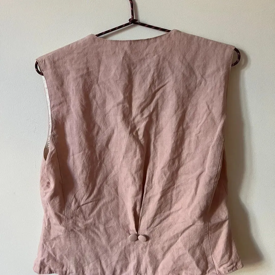 vintage rosa vest