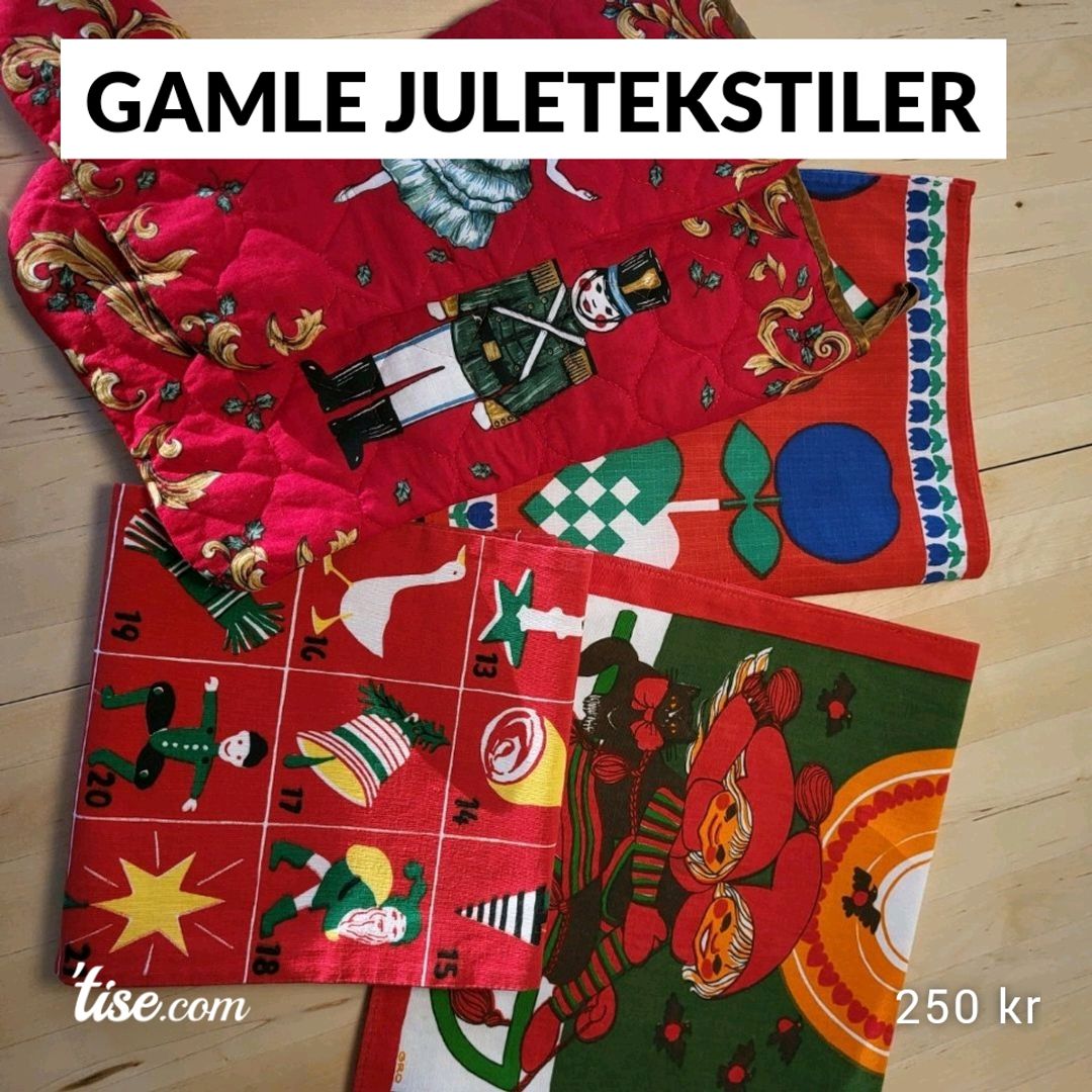 Gamle juletekstiler