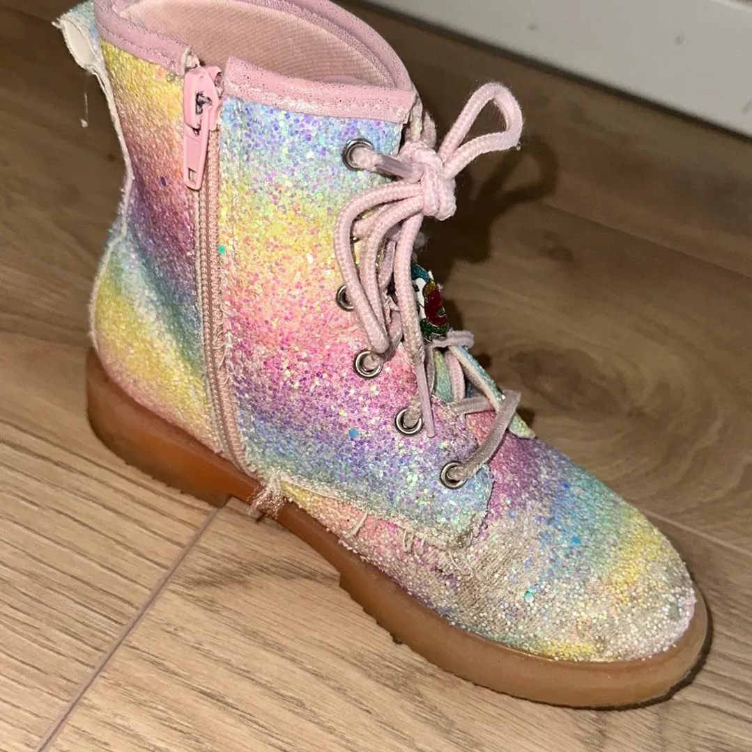 Glitter Boots