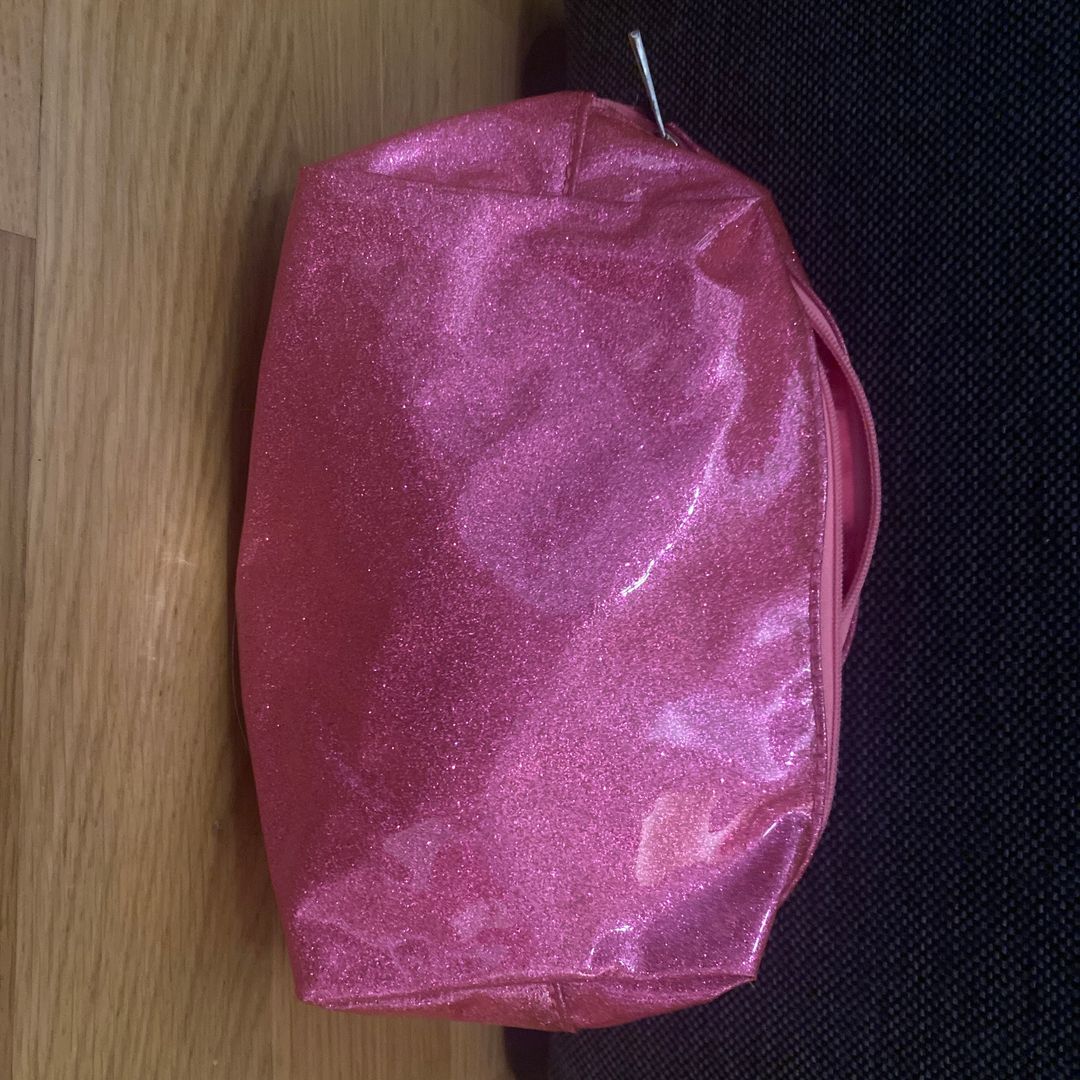 Rosa glitter bag