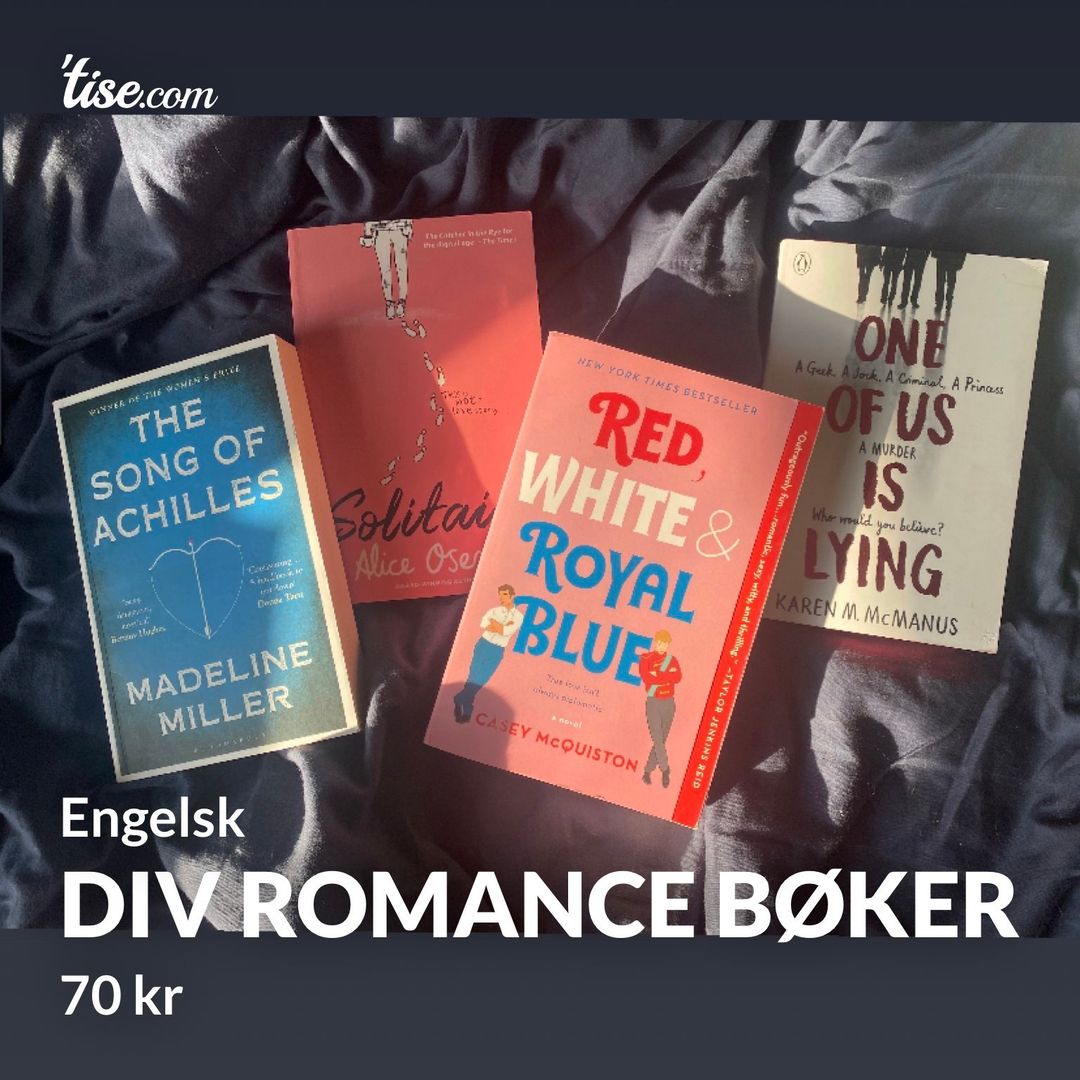 Div romance bøker