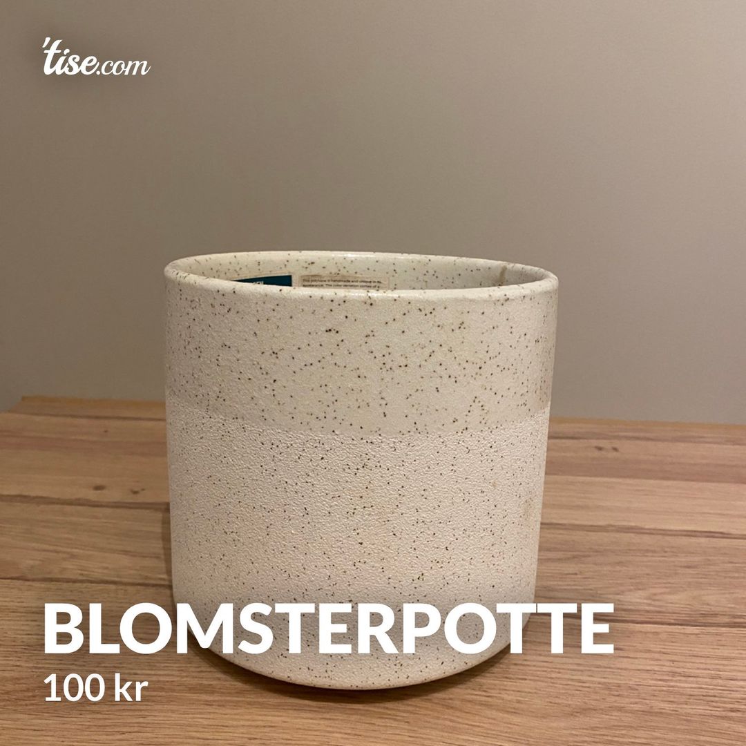 Blomsterpotte