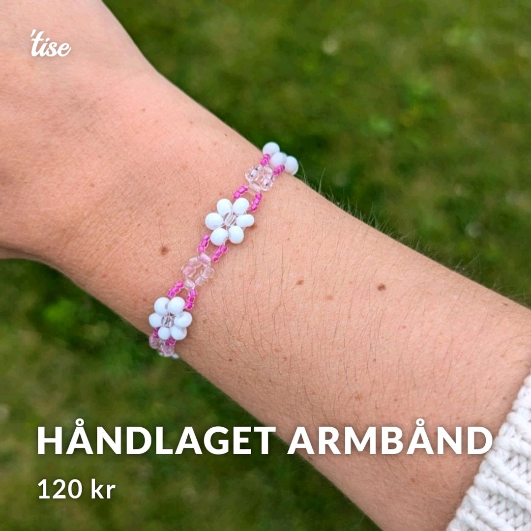 Håndlaget armbånd