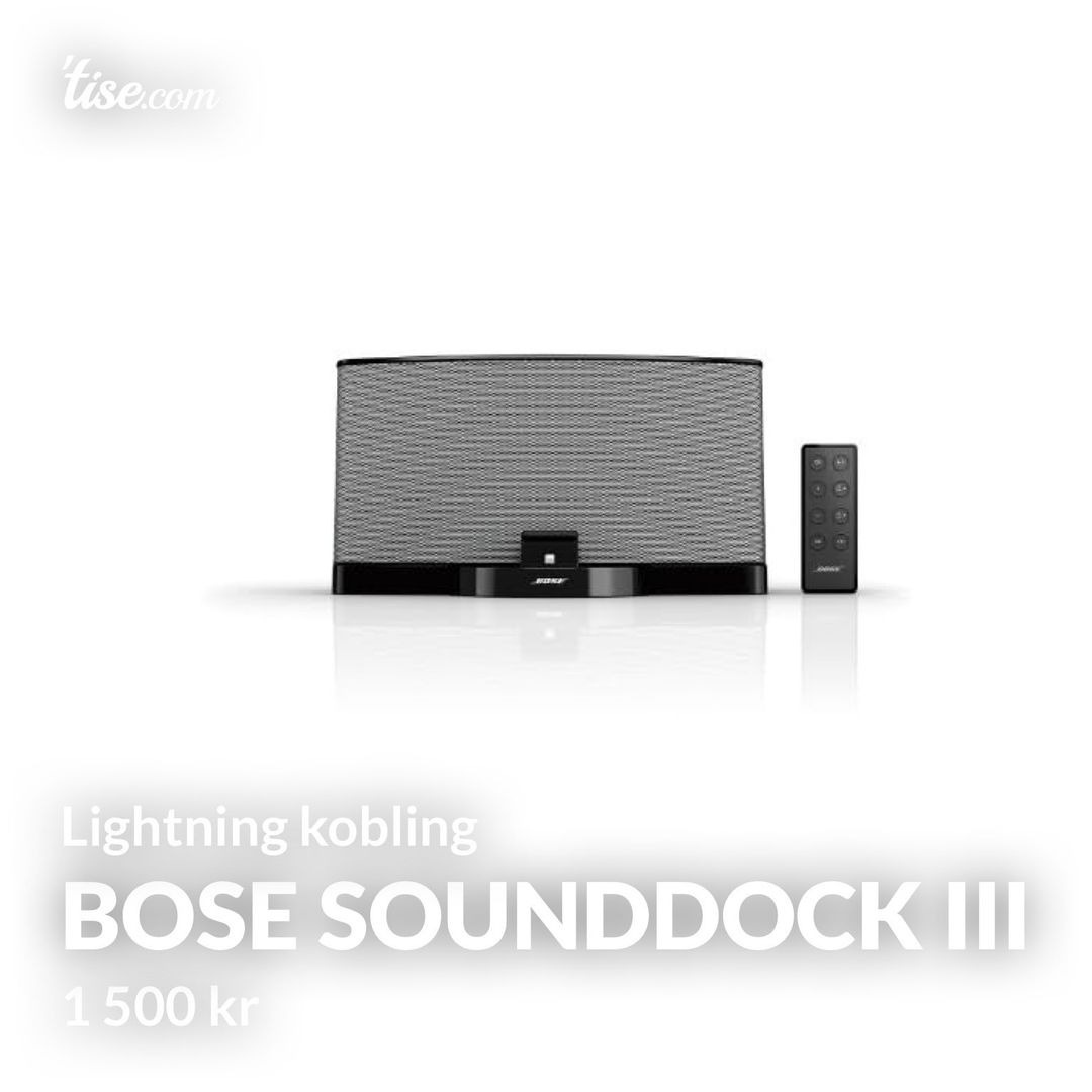 Bose Sounddock III