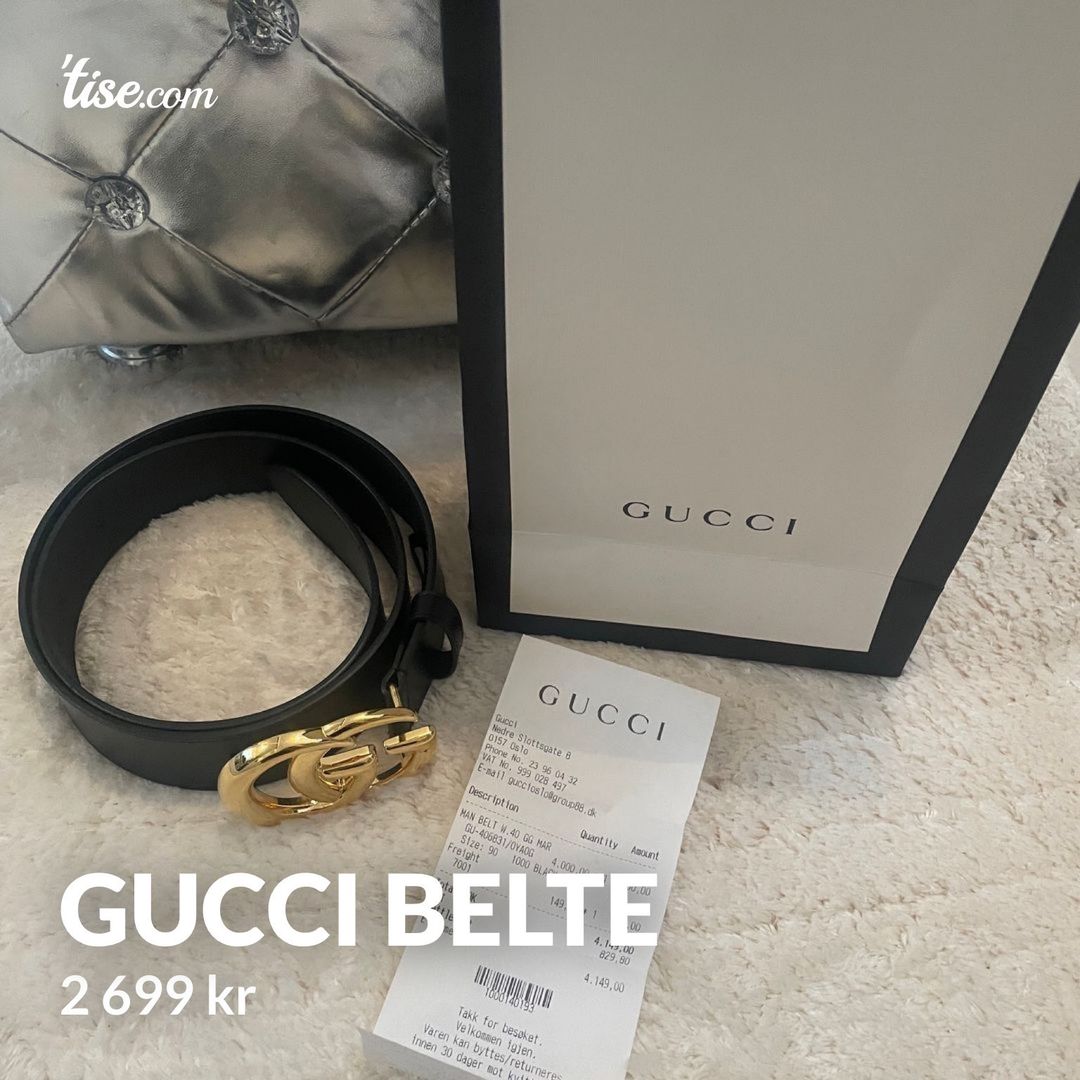 Gucci belte