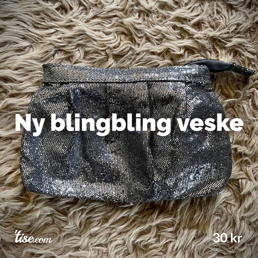 Ny blingbling veske