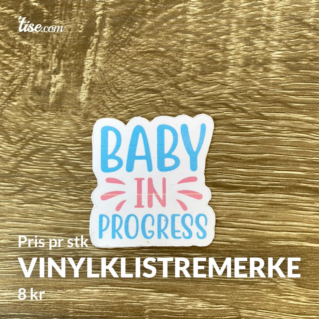 Vinylklistremerke