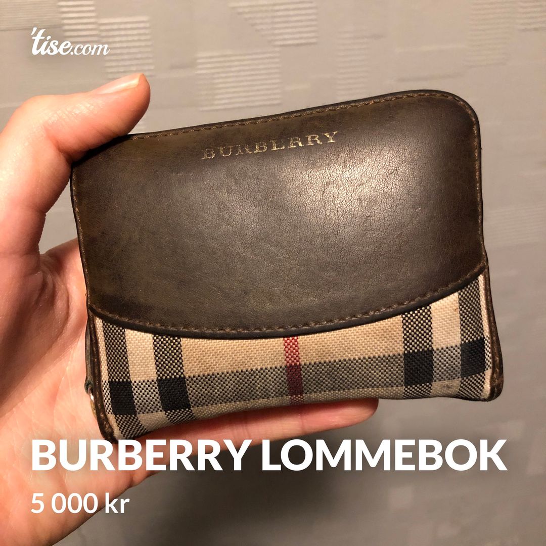 BURBERRY lommebok