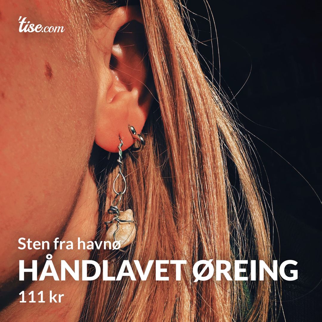 Håndlavet øreing