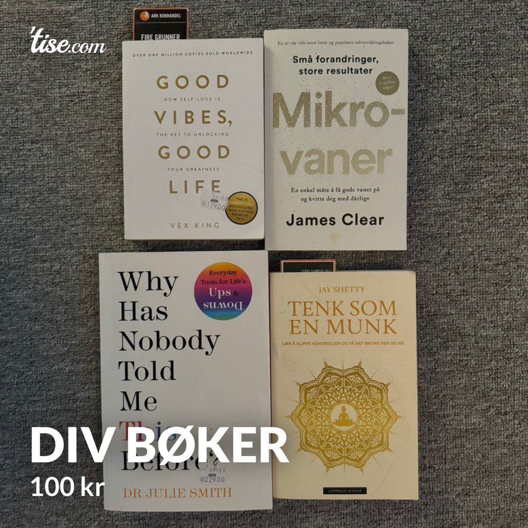 Div bøker