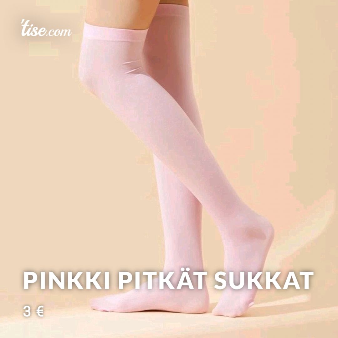 Pinkki Pitkät Sukkat