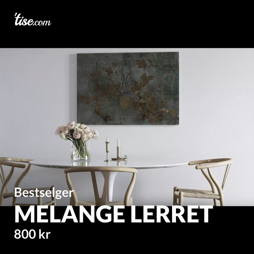 Melange lerret