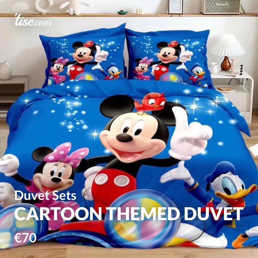 Cartoon Themed Duvet