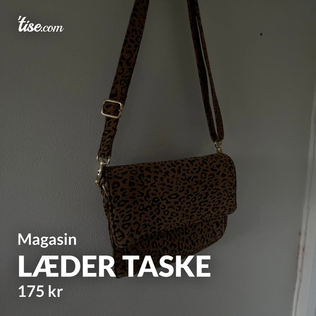 Læder taske