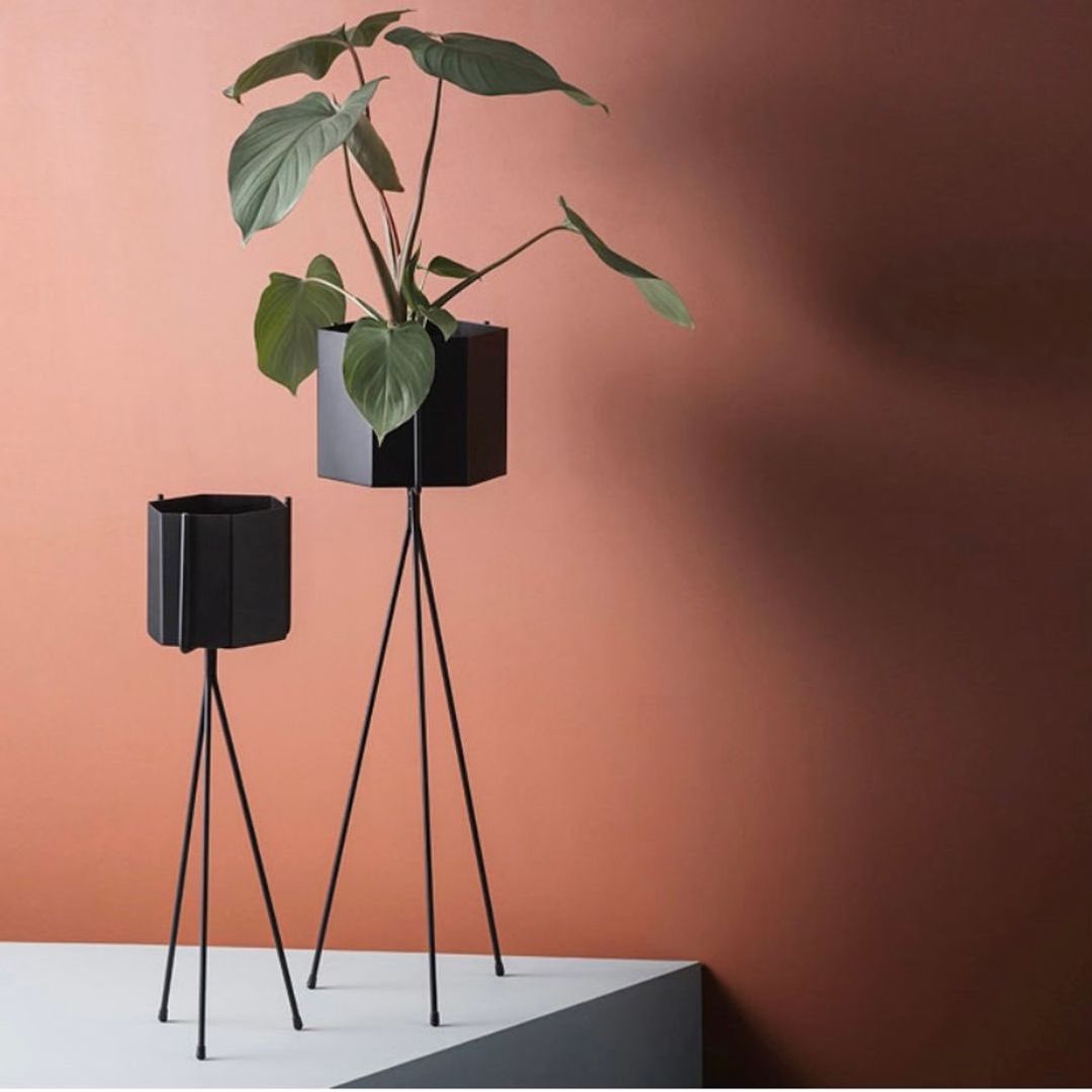 Plant stand + potte