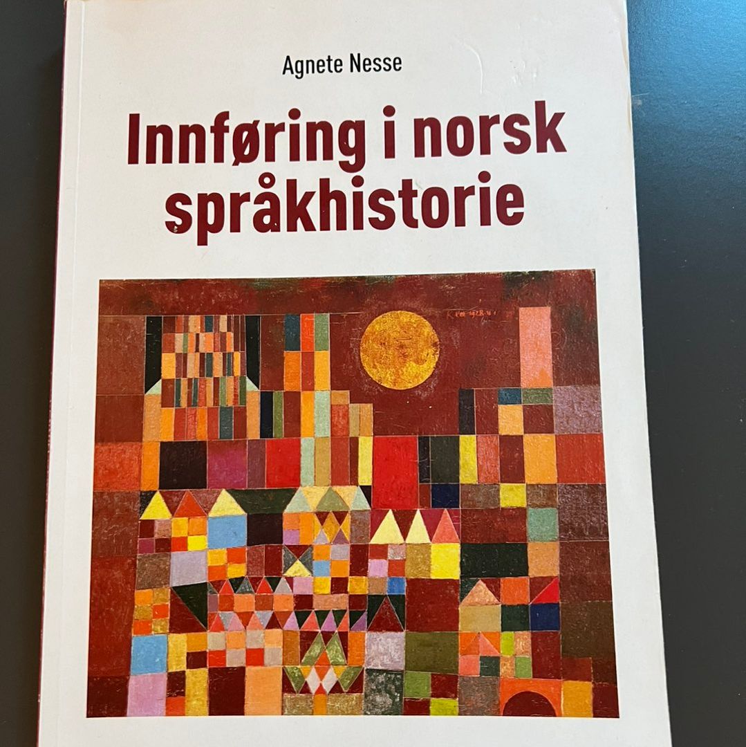 Norsk språkhistorie