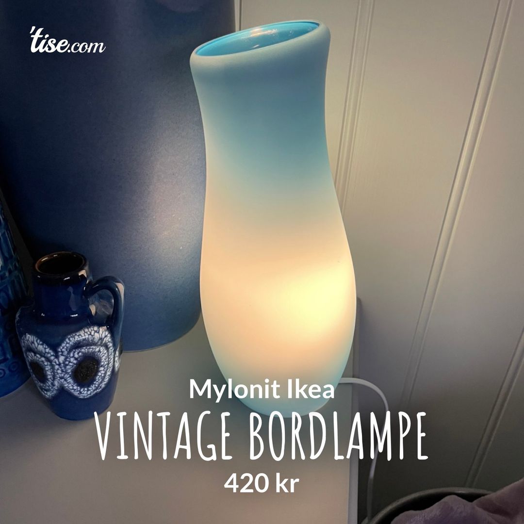 Vintage bordlampe