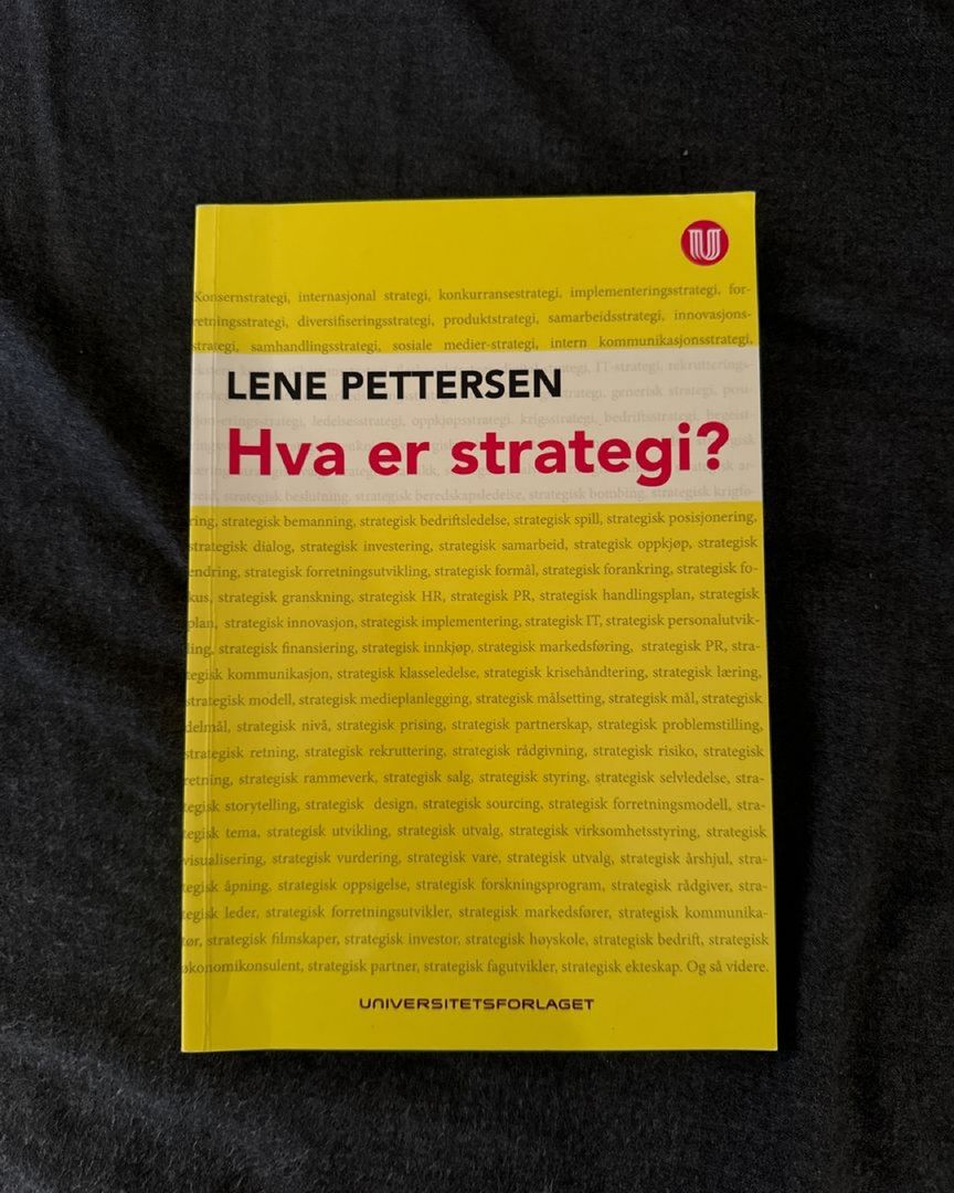 Hva er strategi?