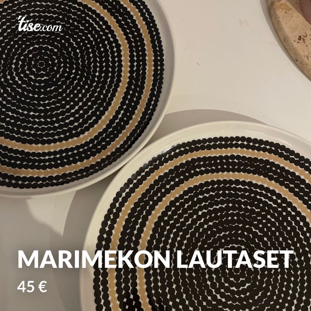 Marimekon lautaset