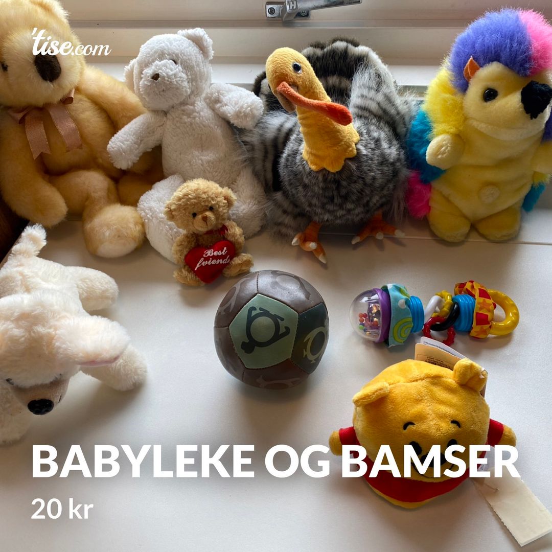 Babyleke og bamser