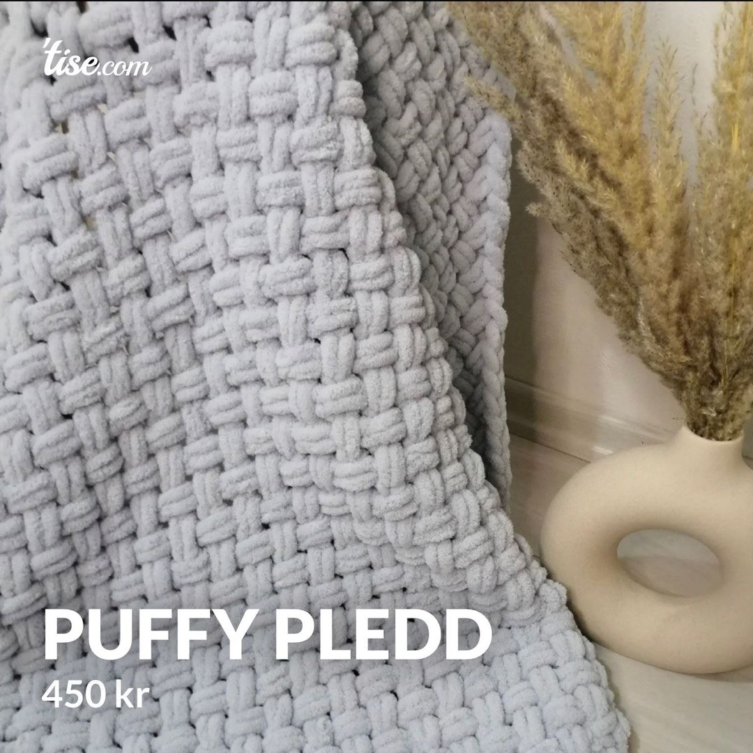 Puffy pledd