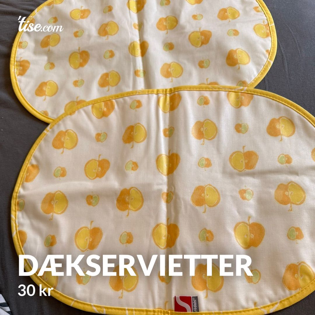 Dækservietter