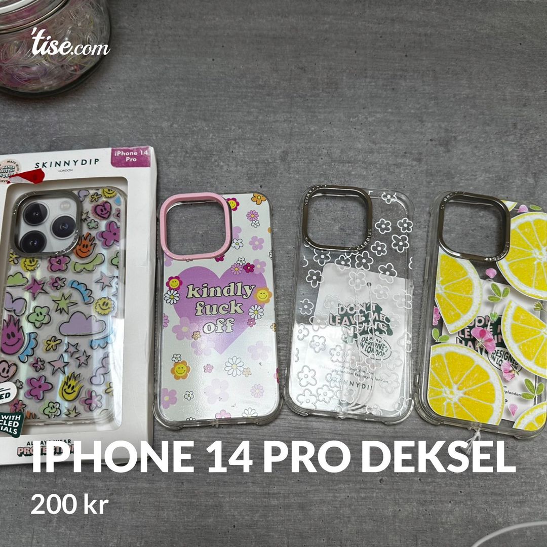 iPhone 14 pro deksel