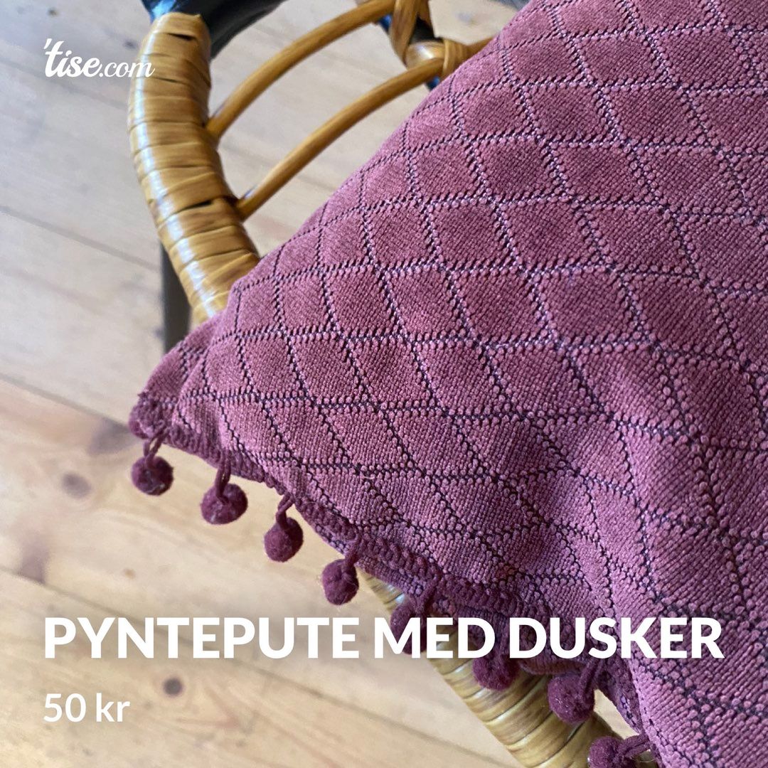 Pyntepute med dusker