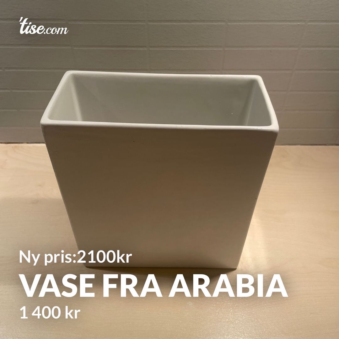 Vase fra Arabia