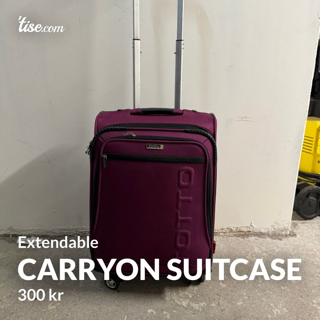 Carryon suitcase