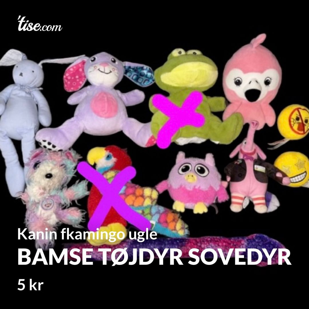 Bamse tøjdyr sovedyr