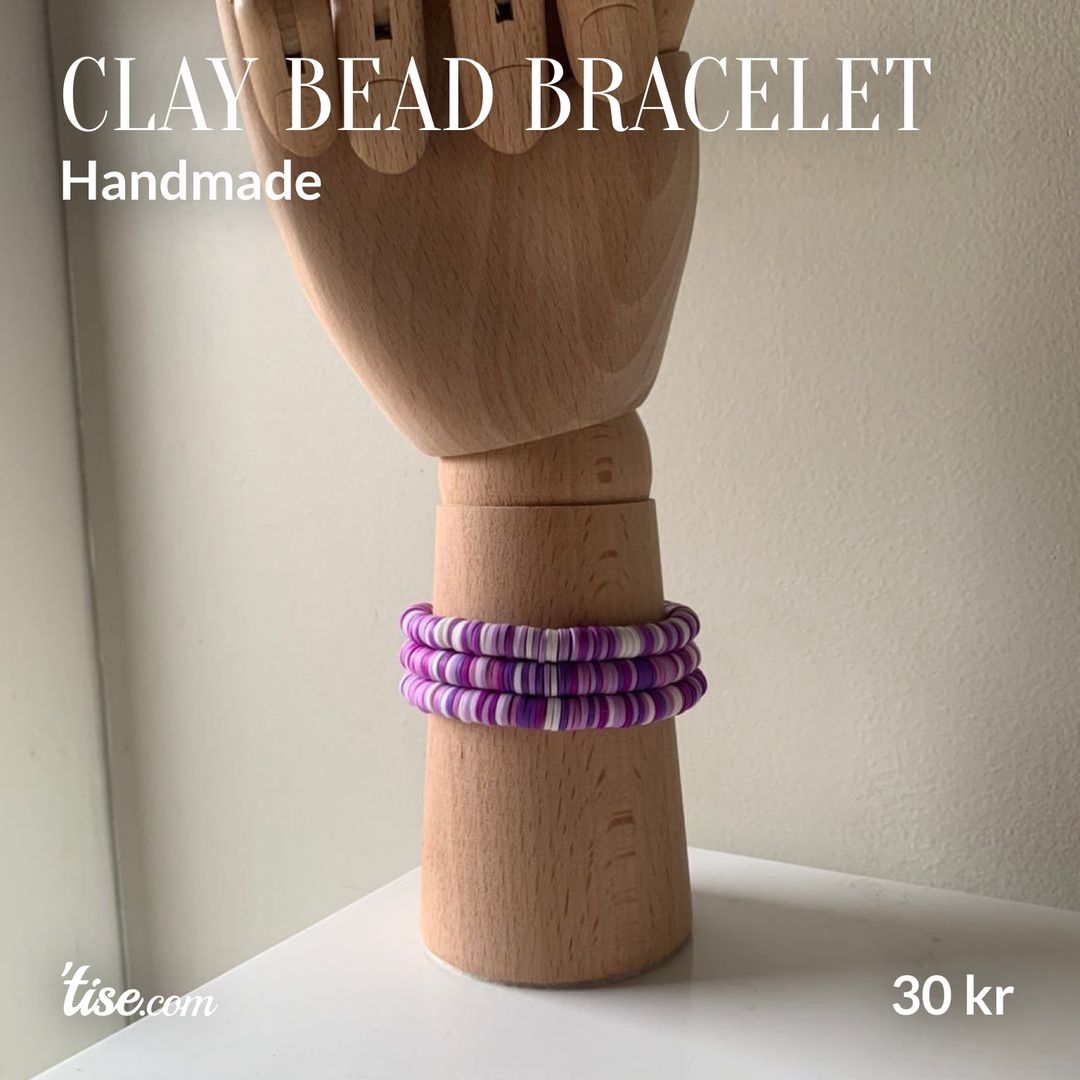 Clay Bead Bracelet