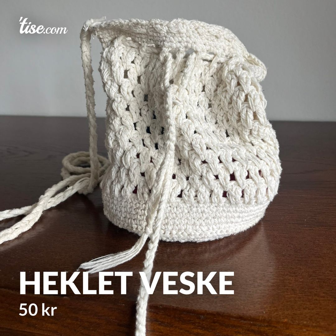 Heklet veske