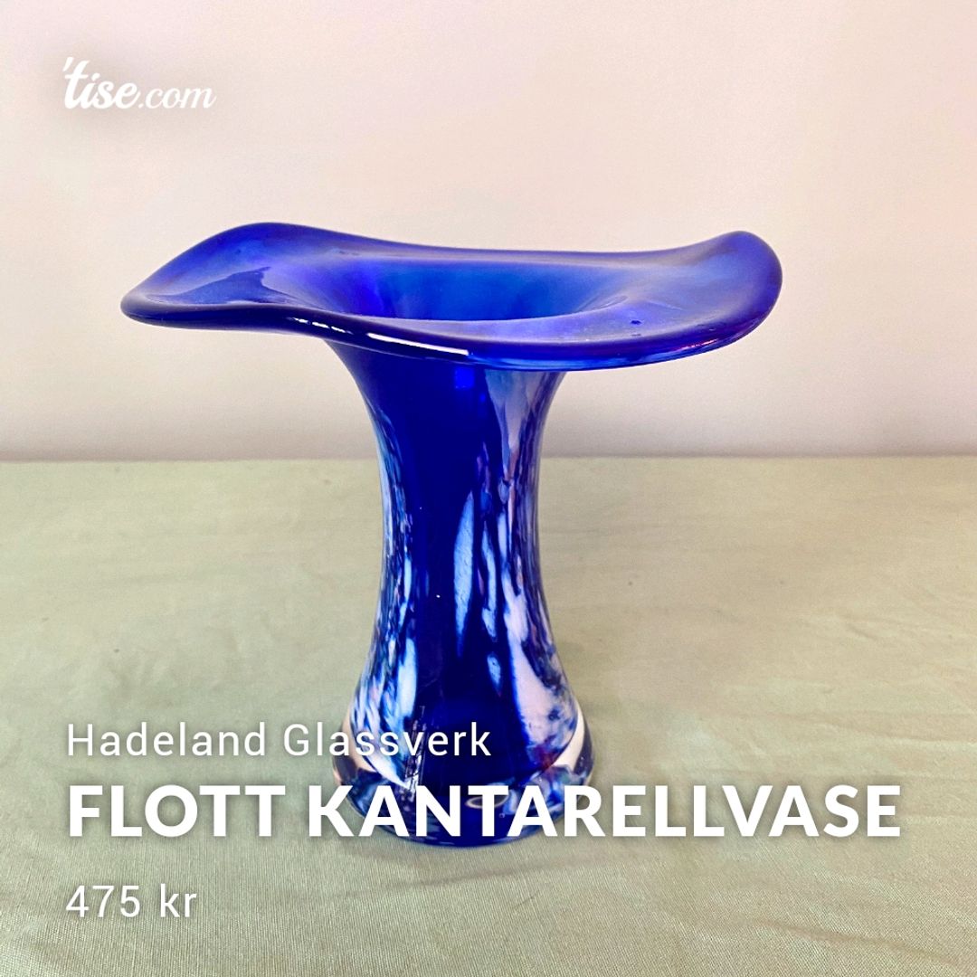 Flott Kantarellvase