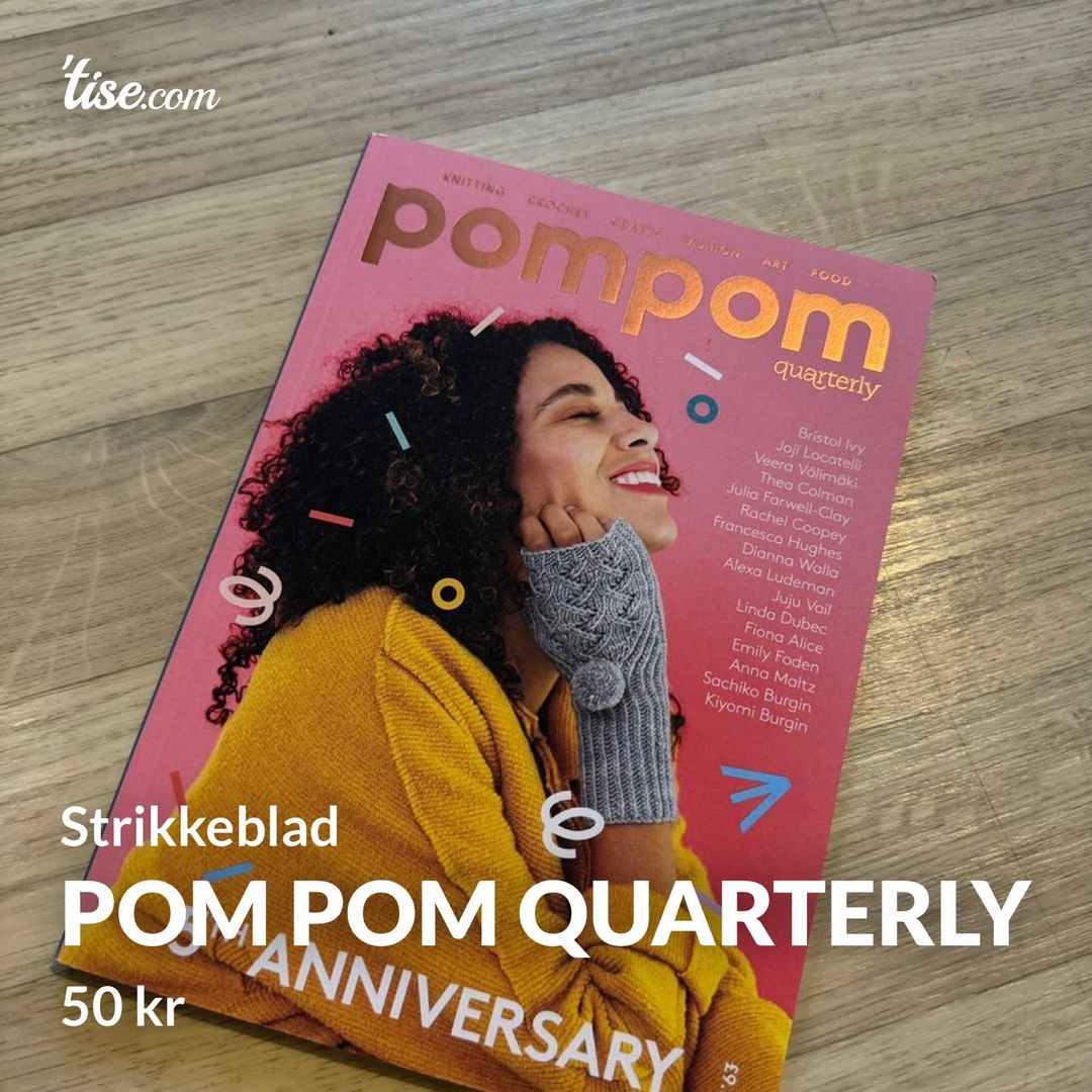 Pom pom quarterly