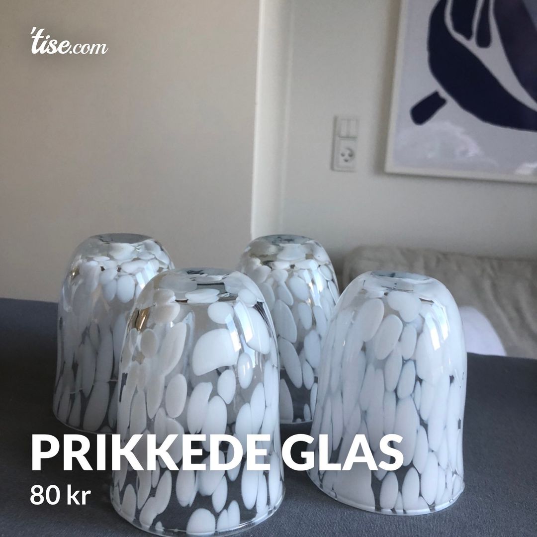 Prikkede glas